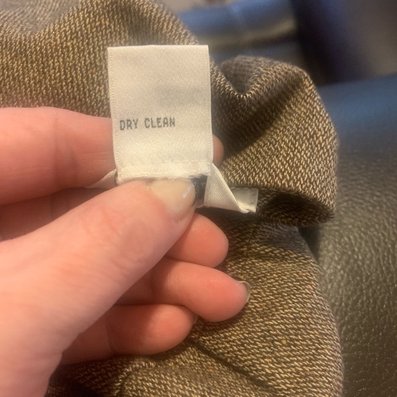 Brown Linen lined skirt - Picture 7 of 9